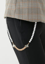 將圖片載入圖庫檢視器 White Turquoise Gold Butterfly Chain