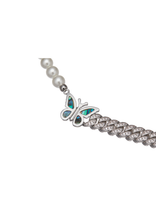 將圖片載入圖庫檢視器 Seashell Silver Butterfly