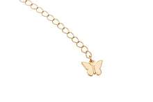 將圖片載入圖庫檢視器 Silky Butterfly Star Angel Gold Necklace