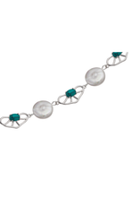 將圖片載入圖庫檢視器 Palm Tree Butterfly Silver Angel