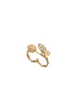 將圖片載入圖庫檢視器 Lotus Butterfly Pierce Gold