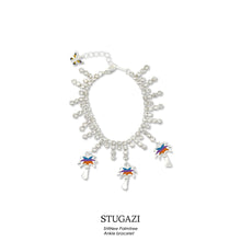 将图片加载到图库查看器,SHINee Silver Palmtree Ankle Bracelet