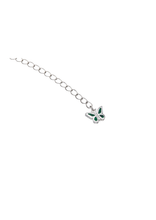 將圖片載入圖庫檢視器 Palm Tree Butterfly Silver Angel