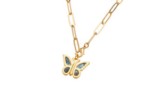 將圖片載入圖庫檢視器 Seashell Clip Butterfly Gold