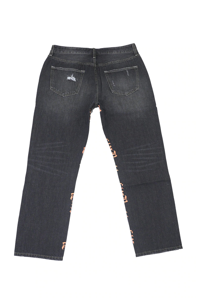 STUGAZI MESSAGE DENIM BLACK