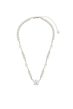 將圖片載入圖庫檢視器 Silky Butterfly Star Angel Silver Necklace