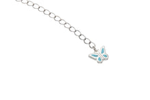 將圖片載入圖庫檢視器 Turquoise Butterfly Star Angel Silver Necklace