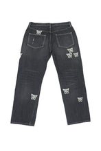 將圖片載入圖庫檢視器 STUGAZI BUTTERFLY CRUSHED DENIM