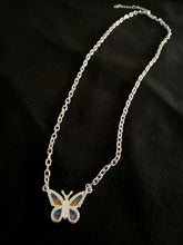 將圖片載入圖庫檢視器 S925 Handmade Butterfly Necklace SpaceColor