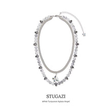 將圖片載入圖庫檢視器 White Turquoise Aglaia Angel