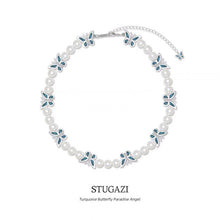 將圖片載入圖庫檢視器 Turquoise Butterfly Paradise Angel