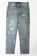 將圖片載入圖庫檢視器 STUGAZI BUTTERFLY PAINT CRASH DENIM