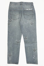 將圖片載入圖庫檢視器 STUGAZI BUTTERFLY PAINT CRASH DENIM