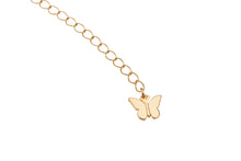 将图片加载到图库查看器，Silky Butterfly Star Angel Gold Necklace
