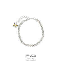 Load image into Gallery viewer, SHINee Silver Butterfly Bracelet
