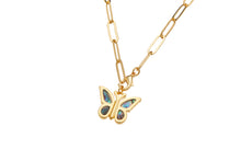 Load image into Gallery viewer, Seashell Clip Butterfly Gold
