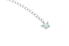 將圖片載入圖庫檢視器 Turquoise Butterfly Star Angel Silver Necklace
