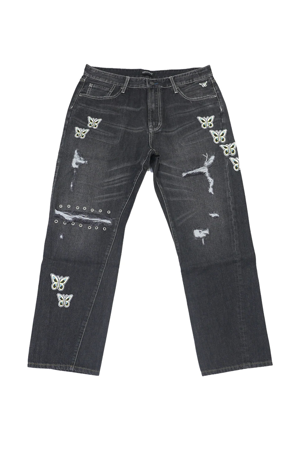 STUGAZI BUTTERFLY CRUSHED DENIM – STUGAZI OFFICIAL