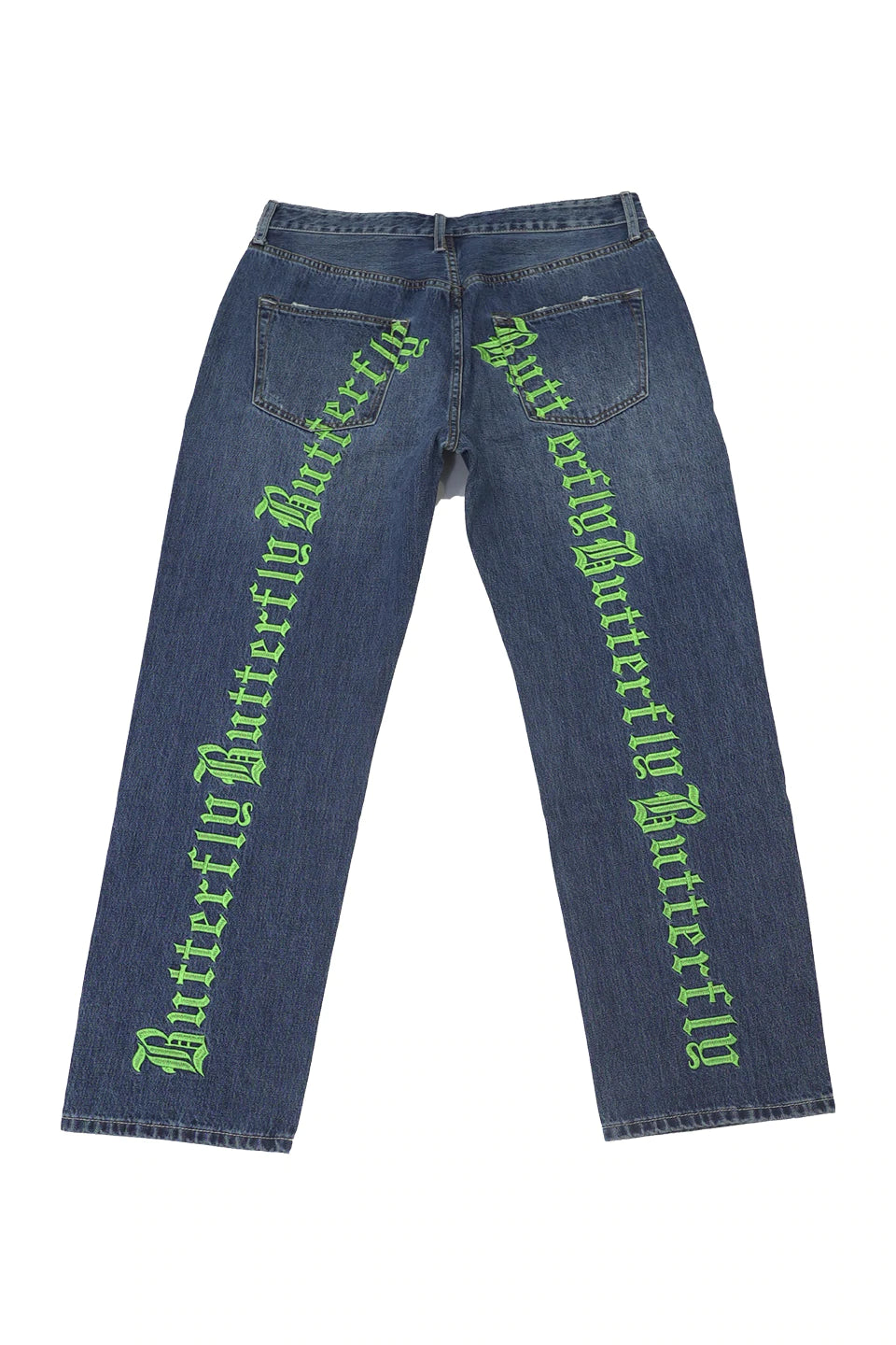 パンツ Stugazi Crushed Denim パンツ｜STUGAZI (スガジ)｜Stugazi Butterfly Crushed Denim