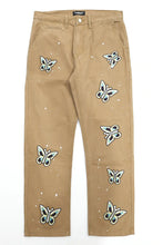 Load image into Gallery viewer, STUGAZI DENIM x CRAWING DEATH BUTTERFLY WORK PANTS
