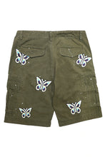 Load image into Gallery viewer, STUGAZI DENIM x CRAWING DEATH BUTTERFLY WORK SHORTS
