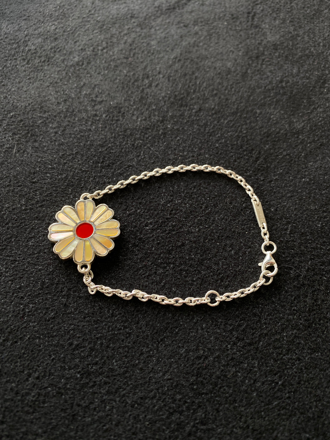 S925 Handmade chrysanthemum Bracelet