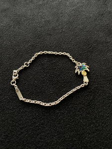 K18/S925 Handmade PalmTree Bracelet