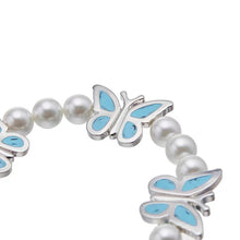 Load image into Gallery viewer, Turquoise Butterfly Bracelet
