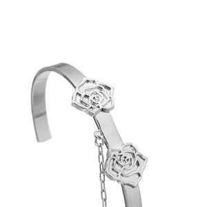 Rose Butterfly Bangle & Ring