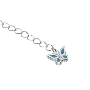 Turquoise Butterfly Paradise Angel